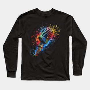 Wild Microphone Long Sleeve T-Shirt